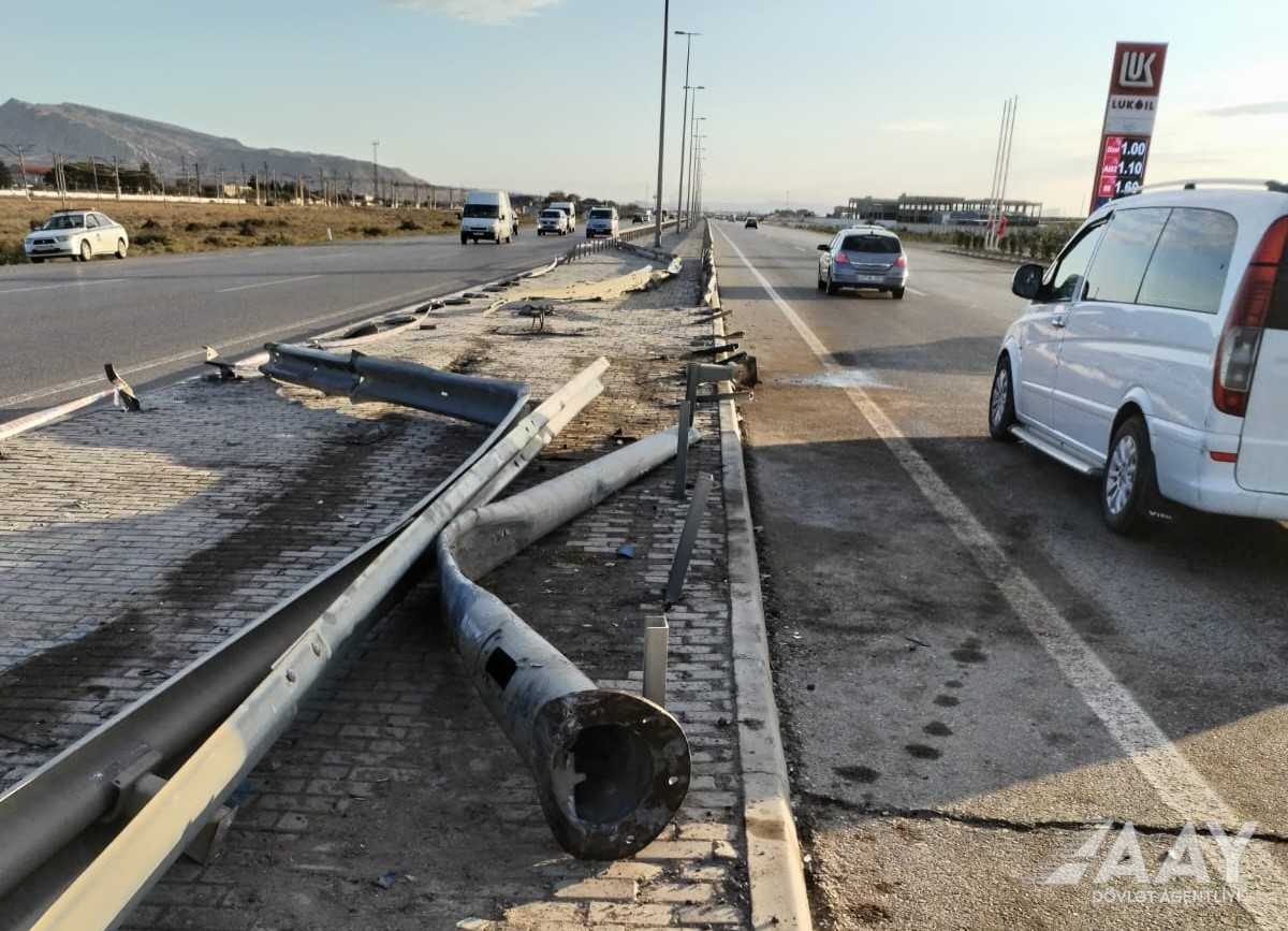 11 Eyni vaxtda və eyni ərazidə baş verən qəzalar yol təsərrüfatına ziyan vurub