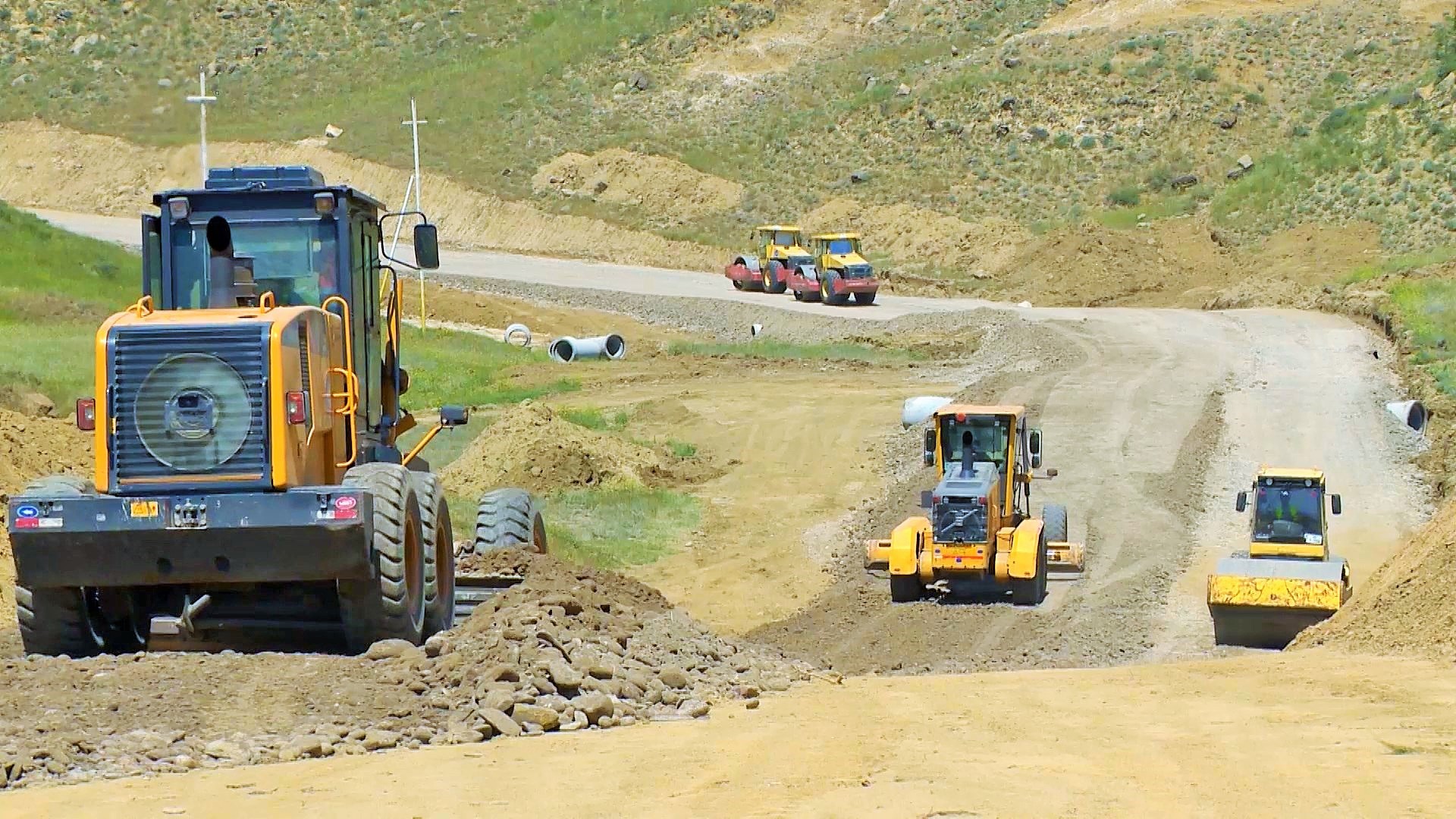 11 ​Ağstafada ümumi uzunluğu 37 km olan 2 avtomobil yolu layihəsi icra olunur